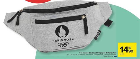 Promo Sac Dos Des Jeux Olympiques De Paris Chez Carrefour