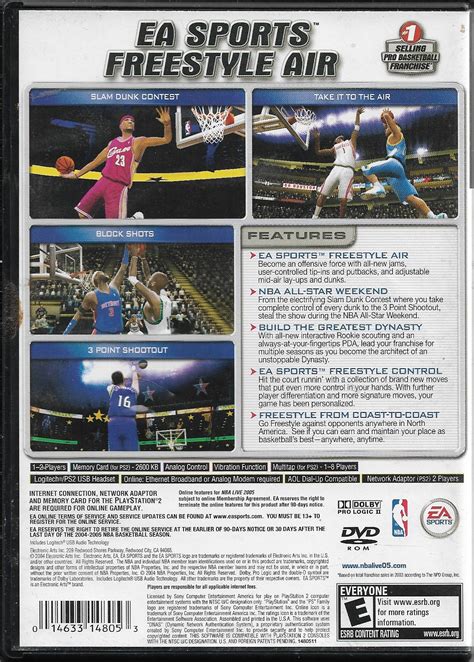 Nba Live 2005 Ps2 Usa Electronic Arts Free Download Borrow