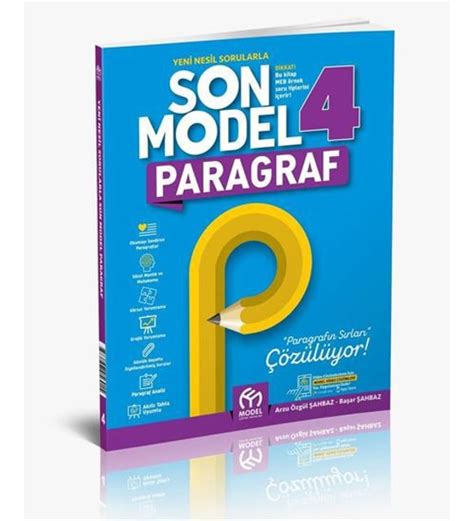 MODEL 4 SINIF SON MODEL PARAGRAF SORU BANKASI