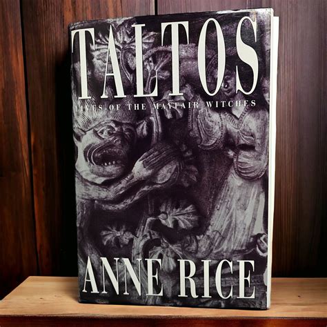 Taltos Lives of the Mayfair Witches Anne Rice HC 1994 1st - Etsy