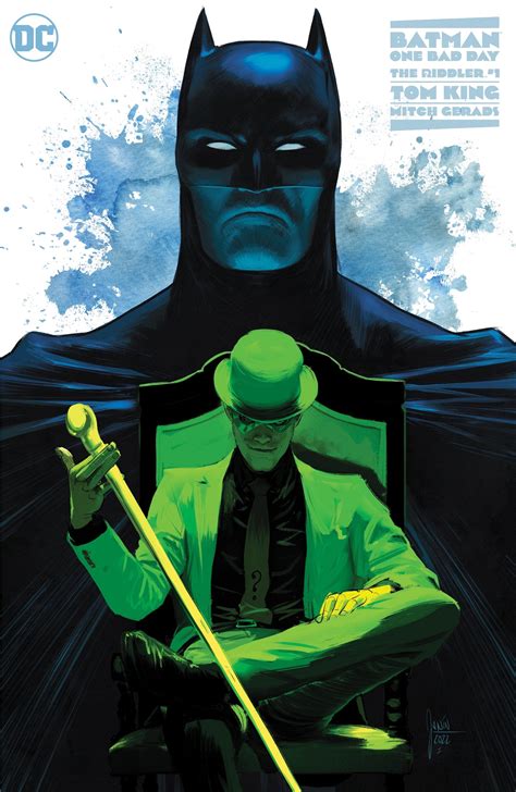 Batman One Bad Day The Riddler 1 One Shot Cvr D Inc 150 Mikel Janin Var