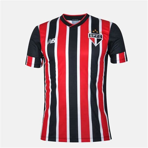 Camisa New Balance Away SPFC 2024 Torcedor Masculina Sport Master