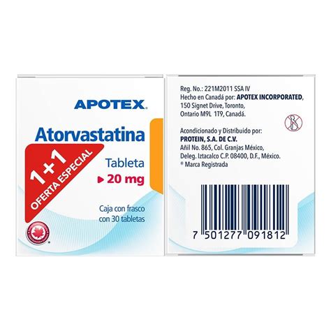 Apotex 20 Mg 30 Tabletas 11 Walmart