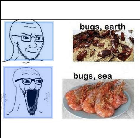 You Will Eat Ze Sea Bugs R Politicalcompassmemes Political Compass