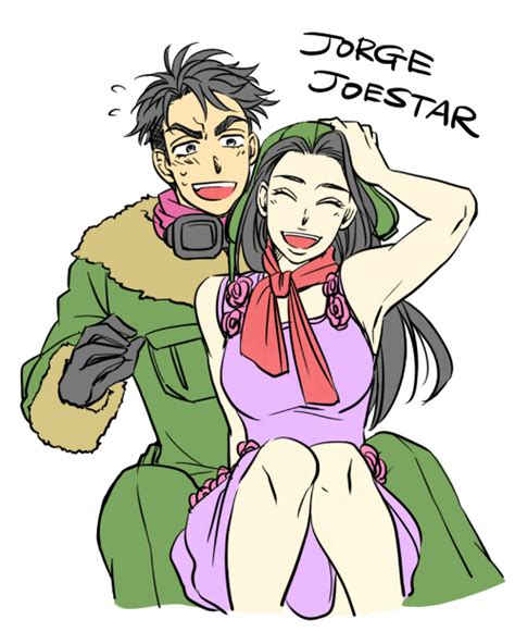 Lisa Lisa And George Joestar Ii Jojo No Kimyou Na Bouken And 2 More Drawn By Tetsuoadamas