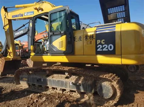 Used 22 Ton Excavator Komatsu Pc220 7 Tengze