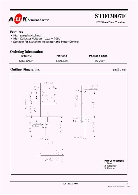 D13007_6525431.PDF Datasheet Download --- IC-ON-LINE