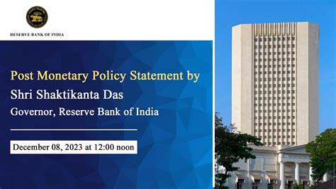 Post Monetary Policy Press Conference By Shri Shaktikanta Das RBI