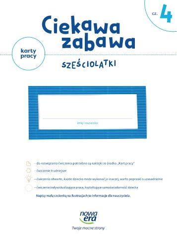 Page 3 Ciekawa zabawa Sześciolatki karty pracy część 4