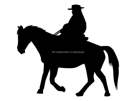 Cowboy Silhouette Svg, Cowboy Image Svg, Cowboy Silhouette Files ...