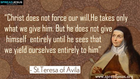 Saint Teresa Of Avila Quotes Saint Quotes Catholic Saint Quotes Saint Teresa Of Avila