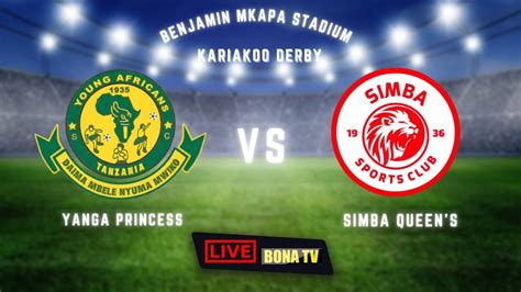 𝐋𝐈𝐕𝐄 SIMBA QUEEN S VS YANGA PRINCESS LIGI KUU YA WANAWAKE TANZANIA