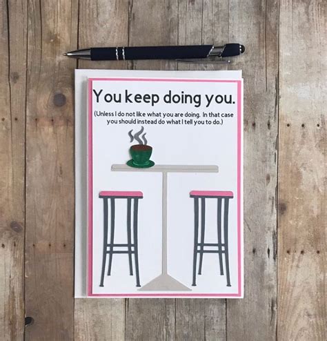 Funny Support Card Encouragement Cards Funny Cards for - Etsy ...