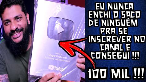 Ganhei A Placa Do Youtube De Mil Inscritos Unboxing