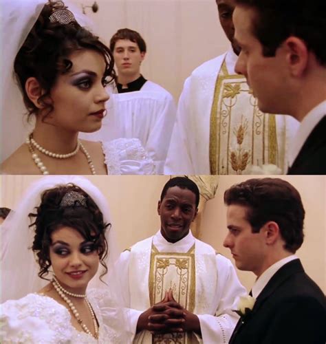 Mila Kunis ( in character blend ) “Tina” / Tony ‘N Tina’s Wedding with