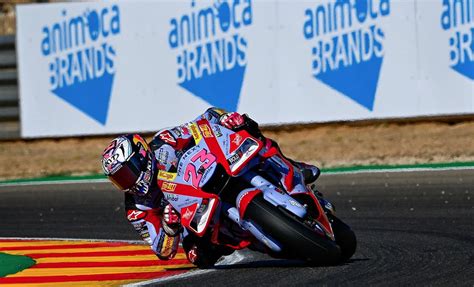 Motogp Arag N Nakagami Mais R Pido No Warm Up Oliveira