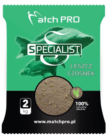 Zanęta MatchPro Specialist Leszcz Czosnek 2kg FEEDERLAND PL