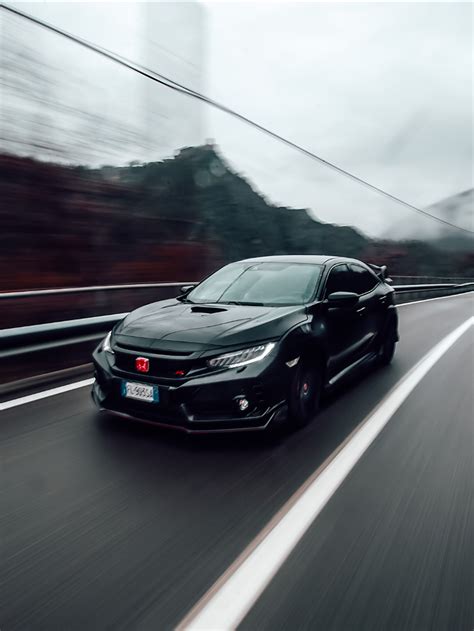 Black Honda Civic Wallpaper