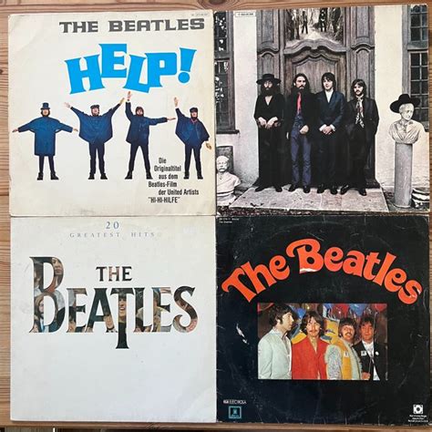 Beatles 4 Great Beatles Albums Multiple Titles LP S Catawiki