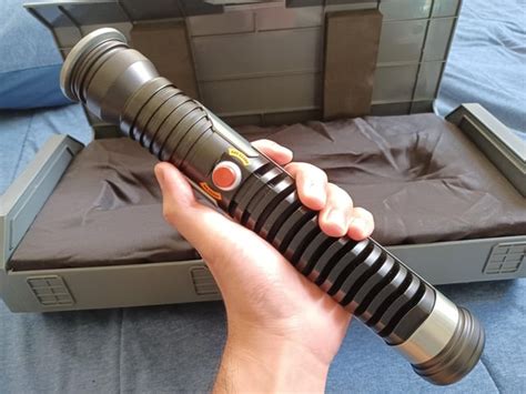 Qui Gon Jinn Legacy Lightsaber In Hand Photos Rlightsabers