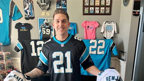 Carolina Panthers fan’s jersey collection (curse?) goes viral ...