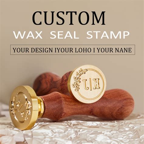 Custom Wax Seal Stamp Kit With T Box Wax Envelope Seal Stamp Kit