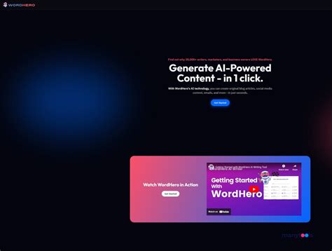 Word Hero Ai General Writing Tools Sites Like Wordhero Co