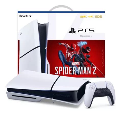 Sony Playstation Slim Marvel Spiderman Tb Bundle