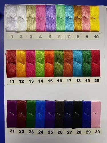 Plain Solids Polyester Satin Fabric Multicolour At Rs Meter In Surat