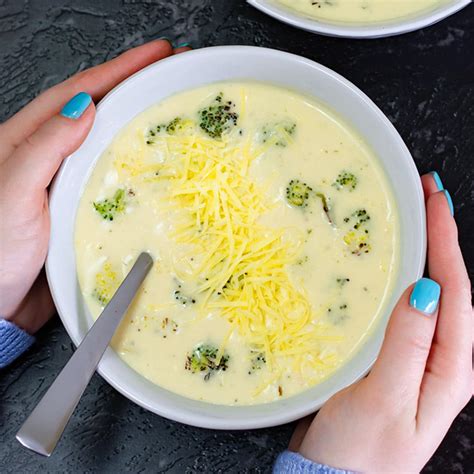 Creamy Keto Broccoli And Cheese Soup Recipe Easy To Make