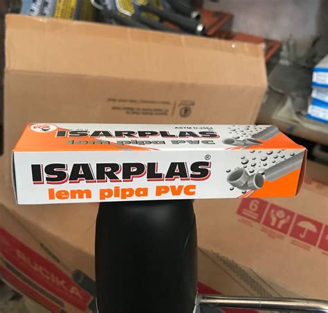 LEM ISARPLAS PIPA PVC 40 GRAM TUBE LEM PIPA PARALON MERK FOX Perabotan