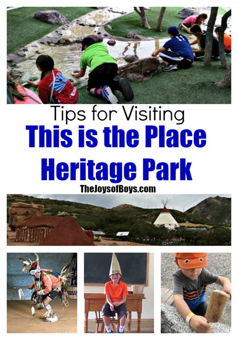 Tips for Visiting This is the Place Heritage Park - Salt Lake City - The Joys of Boys