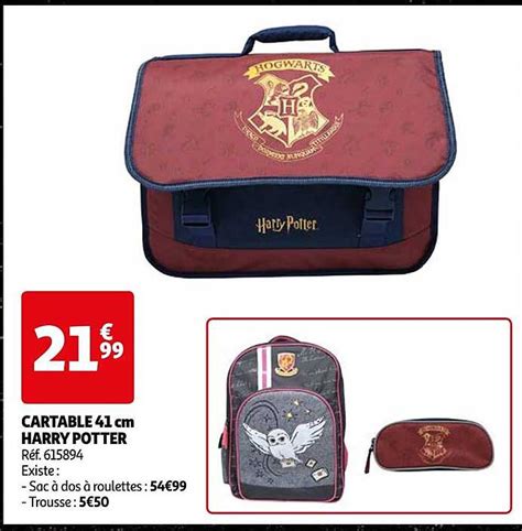 Promo Cartable 41 Cm Harry Potter Chez Auchan ICatalogue Fr