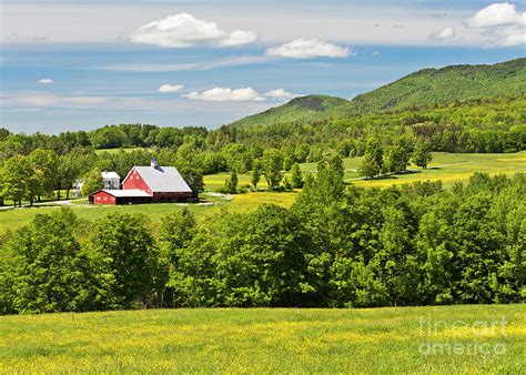 Farm Country Spring Landscape Photograph by Alan L Graham - Pixels