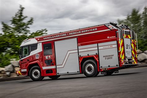 Vancouver Fire Rescue Services BC Rosenbauer