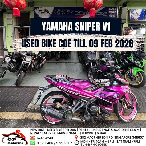 Yamaha Sniper V1 T150 Used Bike Model 2018 Gp Motoring Motorcycles Motorcycles For