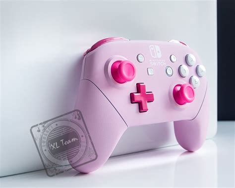 Custom Pastel Pink Nintendo Switch Pro Controller | Etsy