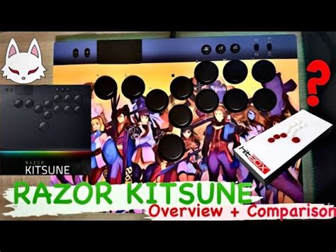 Razor Kitsune Leverless Arcade Stick Overview And Comparison To HitBox