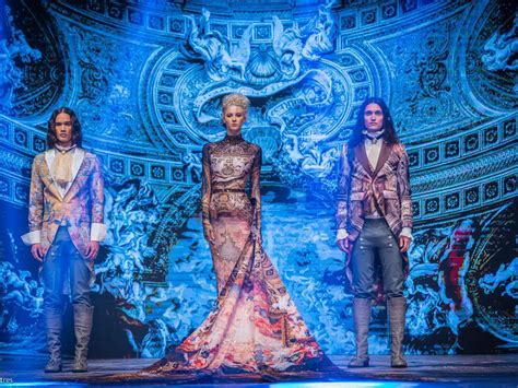 Michael Cinco The Impalpable Dream Of Versailles At Dubai Fashion