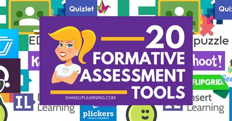 20 Formative Assessment Tools For Your Classroom Shake Up Learning