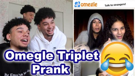 Omegle Triplet Prank Clone Prank Youtube