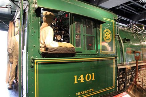 Cab Details Of Southern Railway Ps 4 Class Steam Locomotive 1401 At National Museum Of American