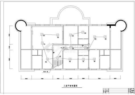 某四层建筑火灾自动报警图（共5张图纸）其他电气土木在线