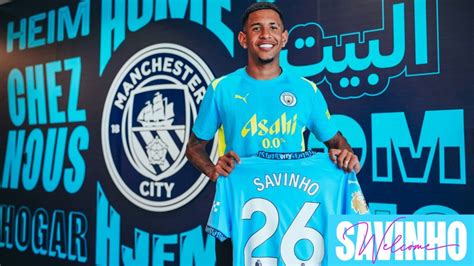 Savinho squad number confirmed