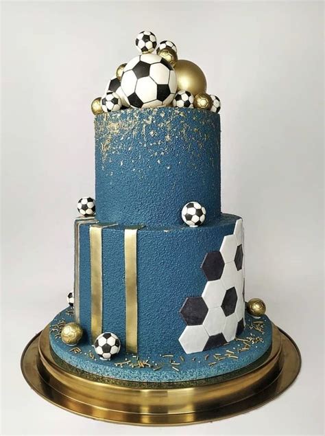 Pin By Kavaerca On Cumplea Os F Tbol Football Birthday Cake Soccer