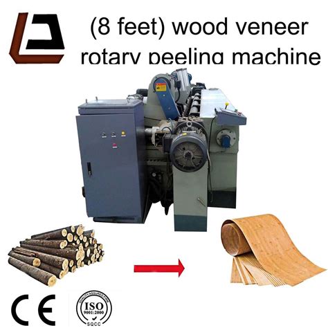 Feet Spindleless Wood Log Veneer Rotary Peeling Lathe Machine