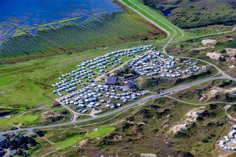 Norderney Von Oben Campingplatz An Der Meeresk Ste Um Ost In