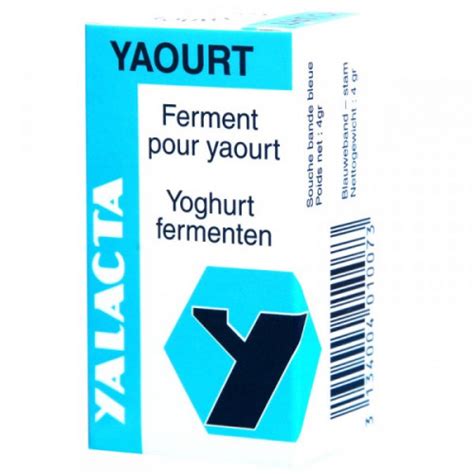 Yalacta Ferment Yaourt Bleu Tradit Pharmacie En Ligne