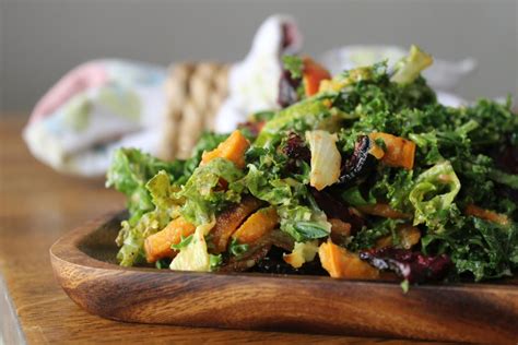 Marinated kale salad - Chef Zissie Recipes