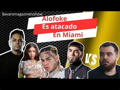 Alofoke Es Atacado En Miami Anuel Arremete Contra Ibai YouTube